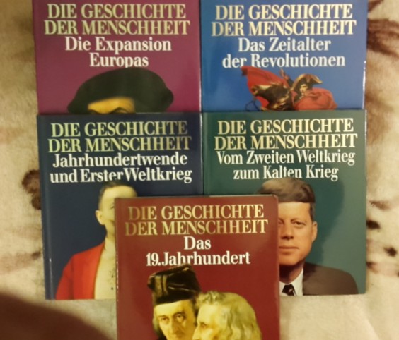 Flohmarkt Fünf Bildbände Die Geschichte der Menschheit. Fünf Bildbände Die Geschichte der Menschheit.